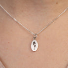 Birth flower pendants - Kat Cadegan Jewellery