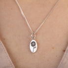 Birth flower pendants - Kat Cadegan Jewellery