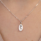 Birth flower pendants - Kat Cadegan Jewellery