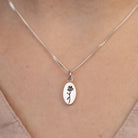 Birth flower pendants - Kat Cadegan Jewellery