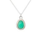 Chelsea - Chrysophrase pendant - Kat Cadegan
