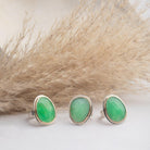 Chrysophrase Rings - Kat Cadegan