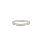 Classic 2mm Sterling Silver Wedding Band - Kat Cadegan Jewellery
