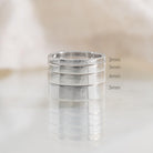 Classic 2mm Sterling Silver Wedding Band - Kat Cadegan Jewellery