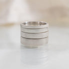 Classic 2mm Sterling Silver Wedding Band - Kat Cadegan Jewellery