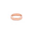 Classic 4mm gold Matte Finish Wedding Band - Kat Cadegan Jewellery