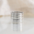 Classic 4mm Sterling Silver Wedding Band - Kat Cadegan Jewellery
