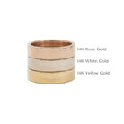 Classic 5mm Gold Wedding Band - Kat Cadegan Jewellery