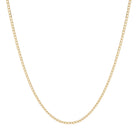 Delicate Curb Link Gold Chain - Kat Cadegan