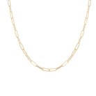 Delicate Paperclip - Yellow Gold Chain - Kat Cadegan