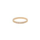 Diamond 14k Gold Band - Kat Cadegan Jewellery