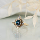 Diana - sapphire ring - Kat Cadegan Jewellery