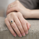 Diana - sapphire ring - Kat Cadegan Jewellery