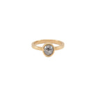 Ellie - Salt & Pepper Diamond Ring - Kat Cadegan