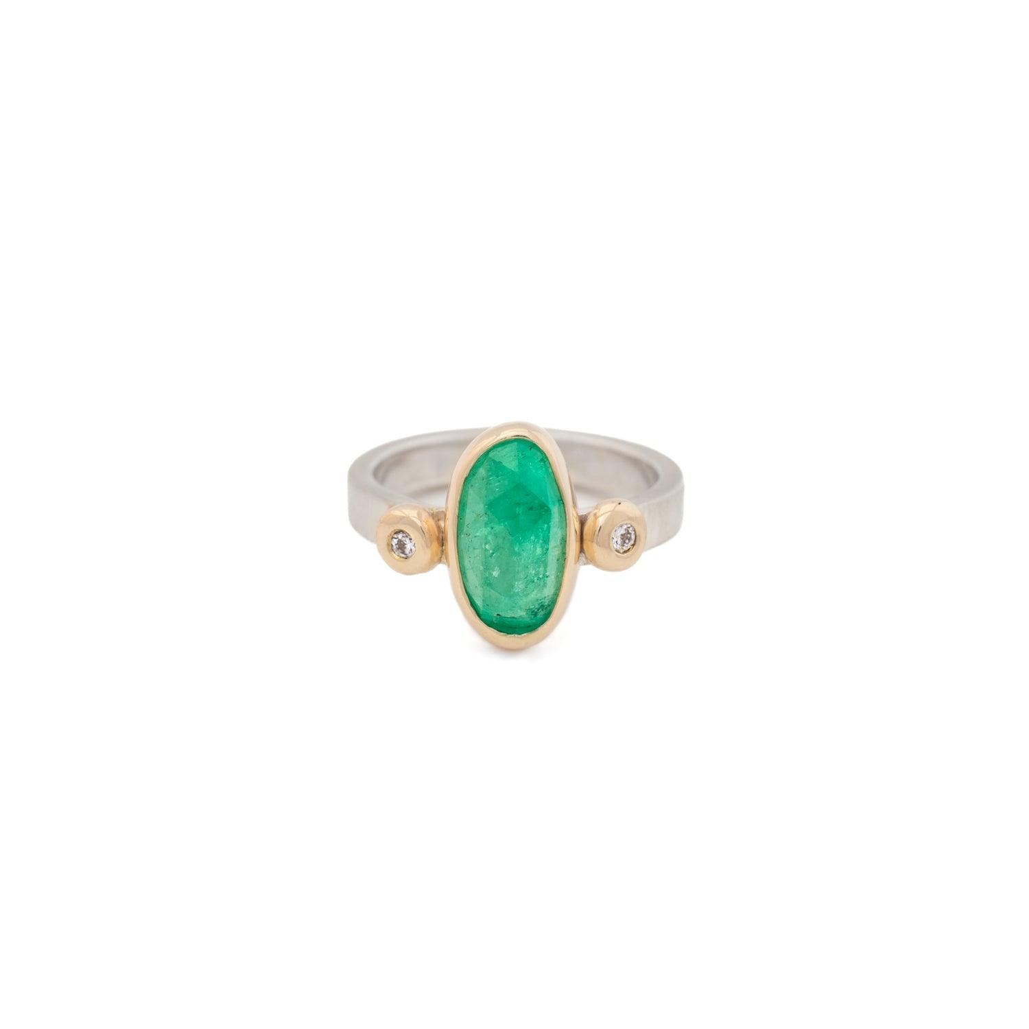 Emerald Alameda Ring - Kat Cadegan