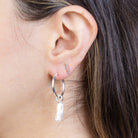 Estee - pearl earrings - Kat Cadegan