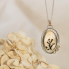 Evie - Agate & Diamond Pendant - Kat Cadegan Jewellery