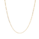 Figaro Chain - 14k Yellow Gold - Kat Cadegan