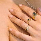 Fiona 14k gold ready to ship ring - Kat Cadegan Jewellery
