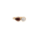 Garnet & Diamond Ring - Kat Cadegan