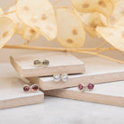 Gemstone Studs - Kat Cadegan