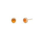 Gemstones Gold Studs - Kat Cadegan