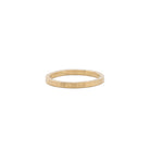 Hammered 2mm gold wedding band - Kat Cadegan Jewellery