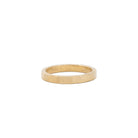 Hammered 3mm Gold Wedding Band - Kat Cadegan Jewellery