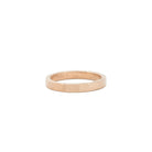 Hammered 3mm Gold Wedding Band - Kat Cadegan Jewellery