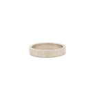 Hammered 4mm 14k gold wedding band - Kat Cadegan Jewellery