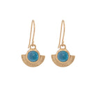 Hathor earrings 14k gold - Kat Cadegan