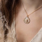 Honey Bee Pendant - 14k gold - Kat Cadegan