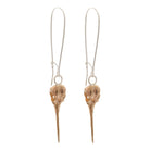 Hummingbird Skull Earrings - Kat Cadegan