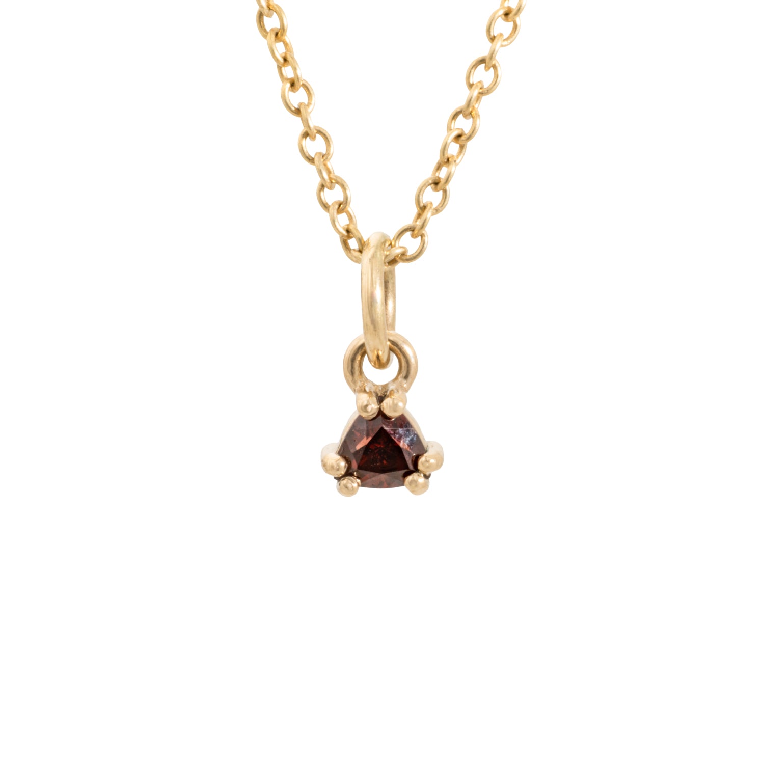 january birthstone pendant garnet