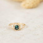 Joni - Sapphire ring - Kat Cadegan Jewellery