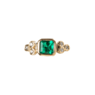 Julia - Emerald Ring - Kat Cadegan