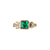 Julia - Emerald Ring - Kat Cadegan