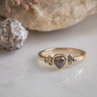 Kylee - Cognac Diamond Ring - Kat Cadegan