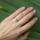 Laura - Oval Diamond Ring - Kat Cadegan