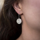 Lava Disc Earrings - Kat Cadegan