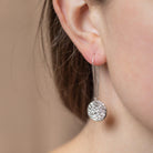 Lava Disc Earrings - Kat Cadegan