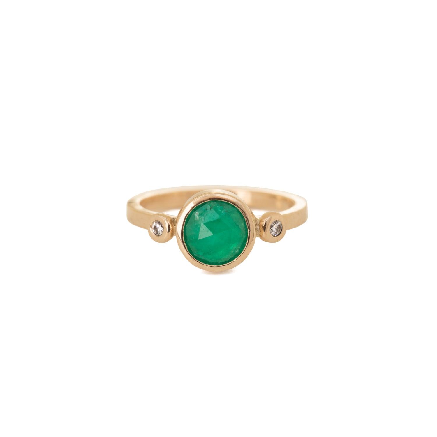 Lylo- Emerald Ring - Kat Cadegan
