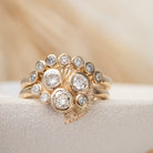 Marian - Gold rings with diamonds - Kat Cadegan