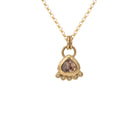 Melody - Spinel & Diamond 14k gold Pendant - Kat Cadegan Jewellery