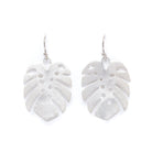 Monstera Leaf Earrings - Large - Kat Cadegan