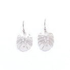 Monstera leaf earrings - small - Kat Cadegan