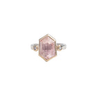 Morgana - Morganite ring - Kat Cadegan