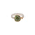 Nixi - Peridot ring size 8 1 diamond - Kat Cadegan