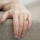 Orla - tourmaline ring - Kat Cadegan Jewellery