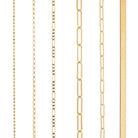 Paperclip Gold Chain - Kat Cadegan